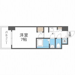 Fortuney北堀江の物件間取画像